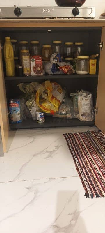 Kitchen Storage Cabinet Like New For Sale Price Just 16 OMR 1