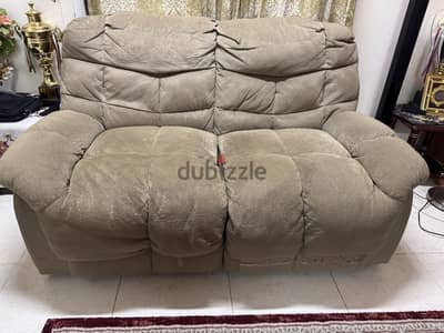 Danube Fabric Recliner Sofa Set