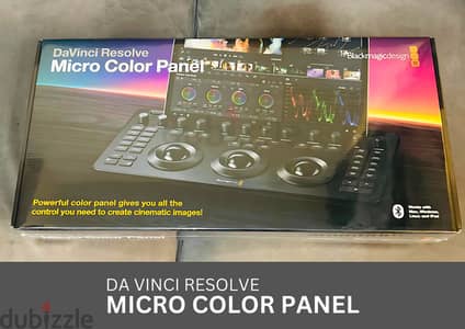 Blackmagic design Da Vinci Resolve Micro Color panel