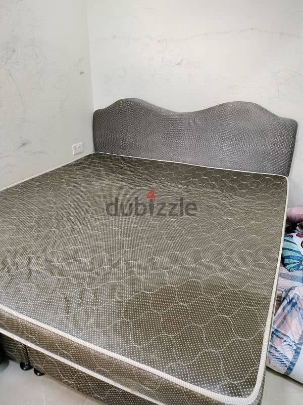 sofa with table and bed with mattress 10