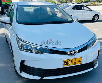 Toyota Corolla 2019 1.6 (Oman car)