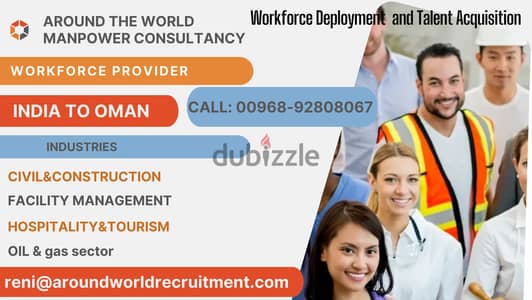 overseas workers available from india