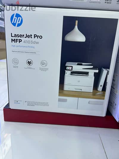 HP Laserjet Pro MFP 4103dw Printer