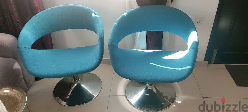 pair of blue chair 3