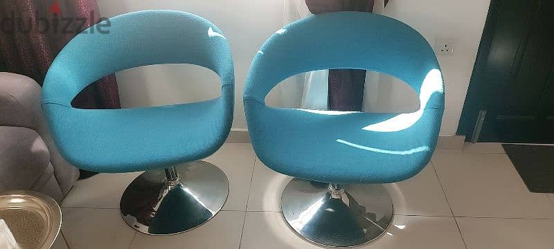 pair of blue chair 4