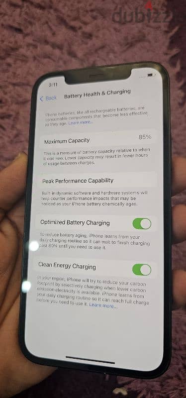 iphone 12 128gb 85% battery health like brand new not open 2