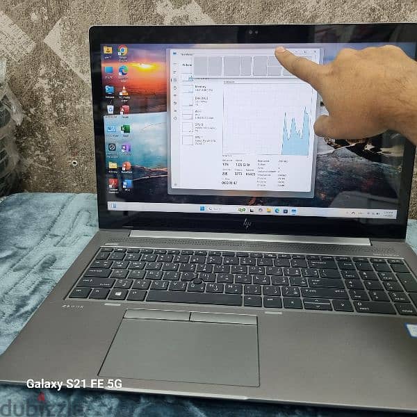 HP Zbook 15U G6 15.6" Core i7-8565U - 32 GB RAM ,1TB SSD , 3