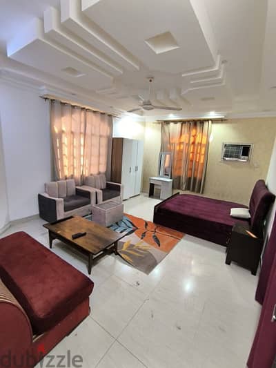 Furnished studio for rent in North Ghubrah