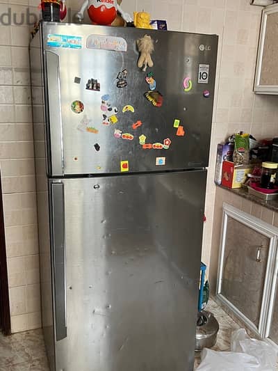 LG double door fridge good