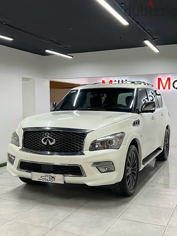 إنفينيتي كيو إكس 80 2015 Infiniti qx80 0