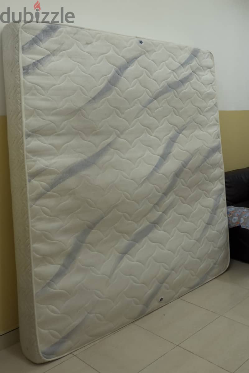 Used King Size Spring Mattress 1