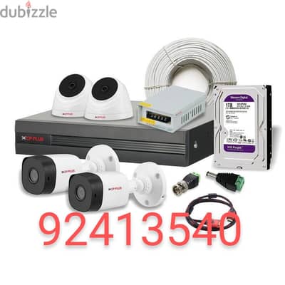 We do all type of CCTV Cameras  HD Turbo Hikvision Cameras  Bullet