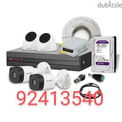 We do all type of CCTV Cameras  HD Turbo Hikvision Cameras  Bullet