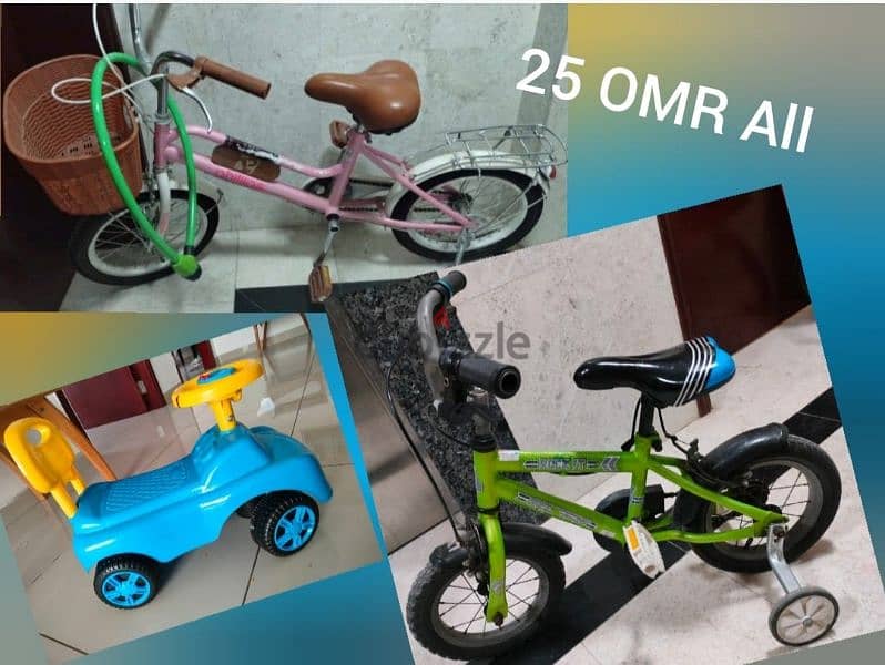 Kids Cycle and toys 0