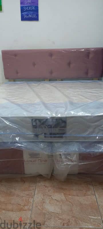 Base, Mattress & Headboard 1