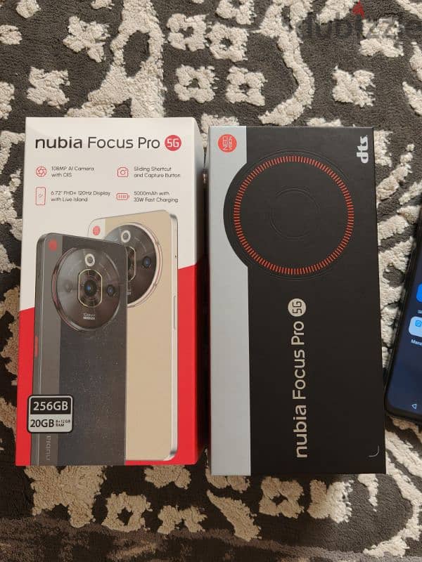 ZTE nubia Focus 5g 256gb 8gb for sale or exchange 7