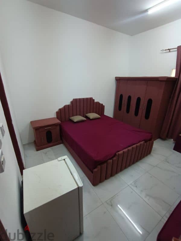 Bedroom with private bathroom furnished in North Al-Athaiba 1