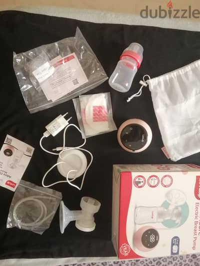 Electric breast pump