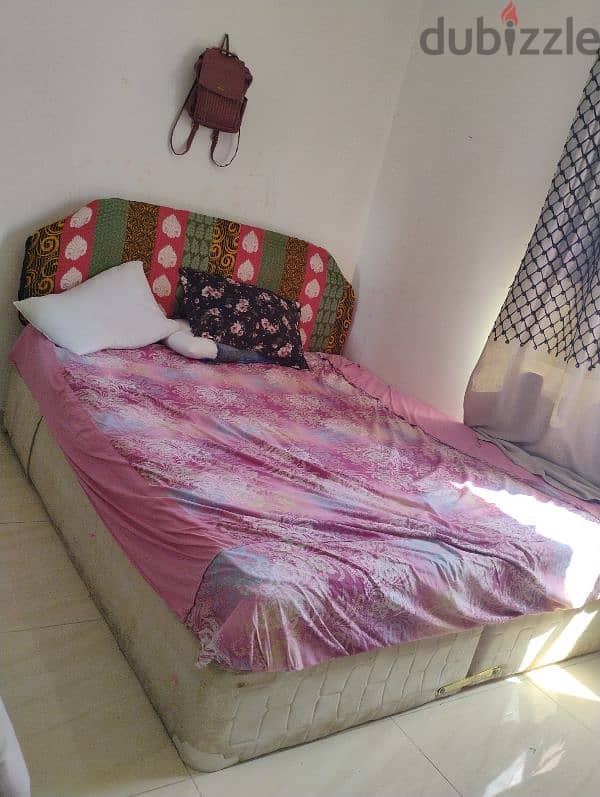 king size bed and 3 seat sofa 1