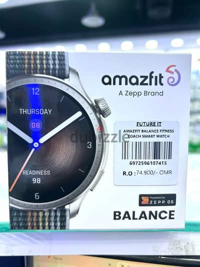 Amazfit Balance Smart Watch 46mm with Fitness Tracker, with GPS