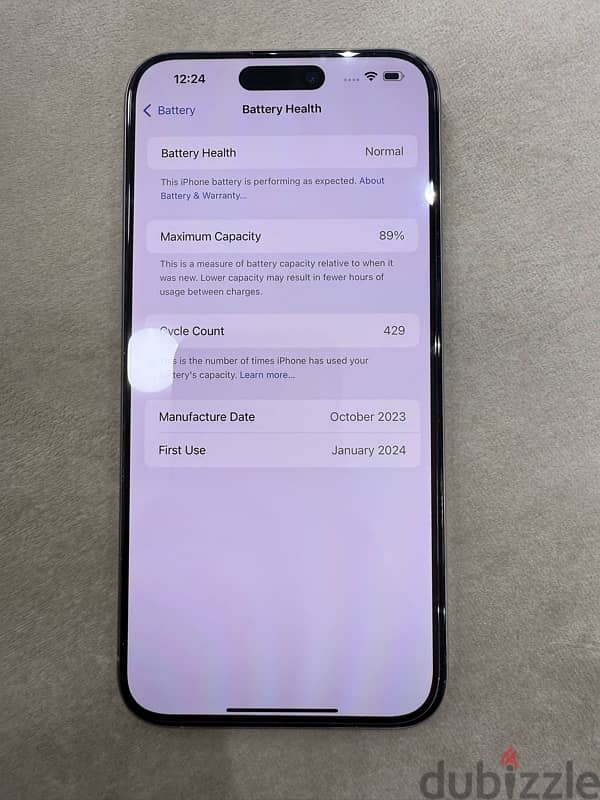 Apple IPhone 15 Pro Max 256gb natural titanium 6