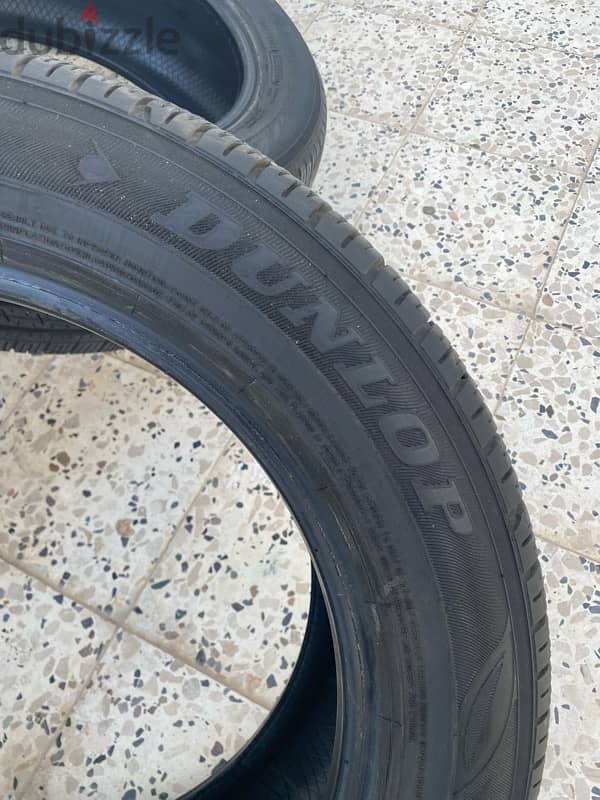 تواير دانلوب اصلي 205/55r16 موديل ٢٠٢٠ 4