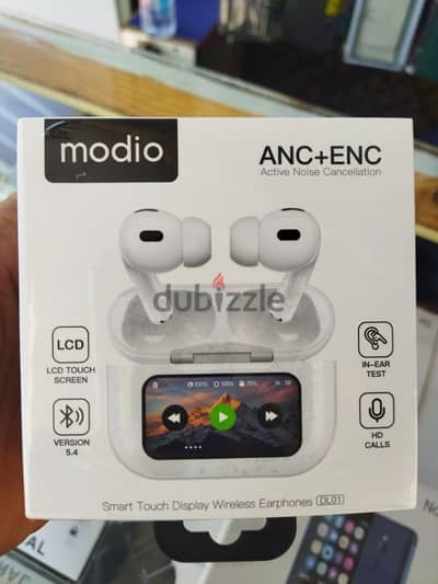 Modio DL01 ANC+ENC with touch display for sale