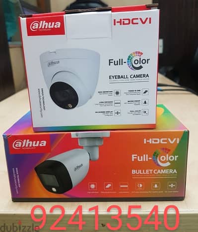 All type of CCTV Camera  Hikvision HD turbo 1080p  Ip camera HD