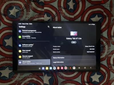 Galaxy tab A7 lite
