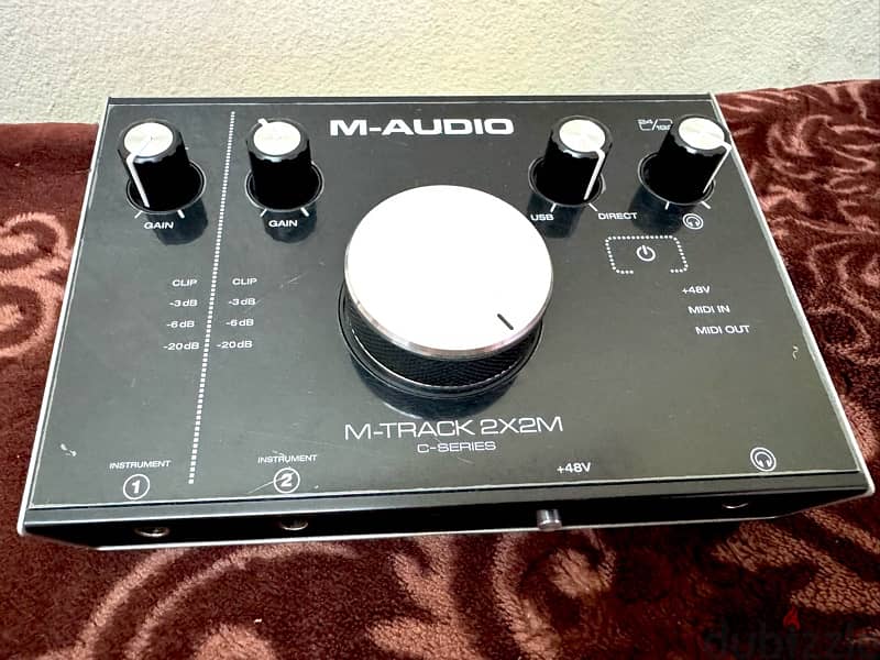 M-Audio M-Track 2x2M C-series sound Card  With cable 0