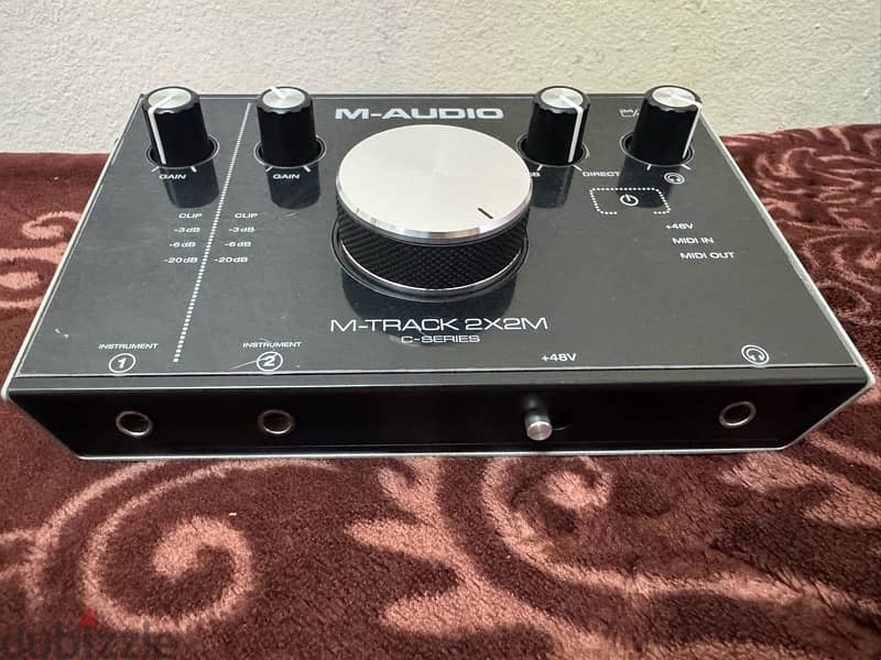 M-Audio M-Track 2x2M C-series sound Card  With cable 1