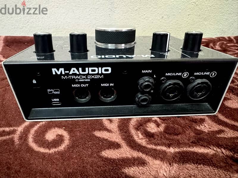 M-Audio M-Track 2x2M C-series sound Card  With cable 2