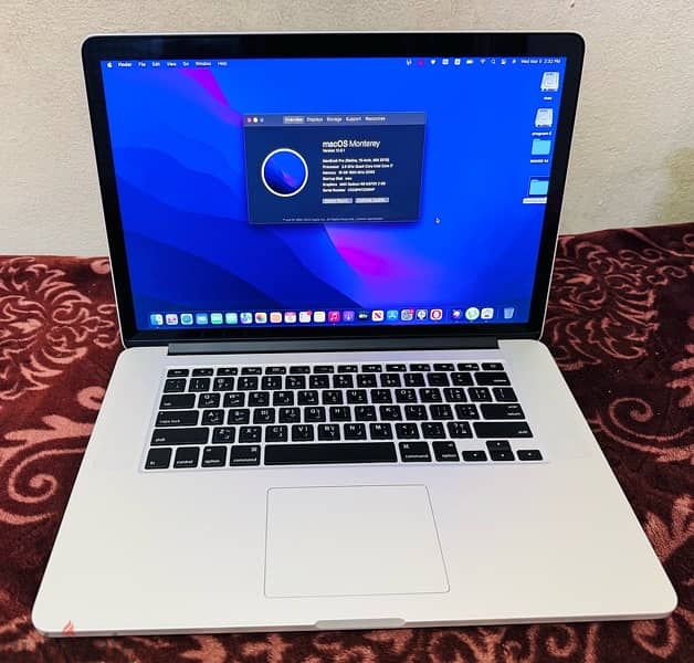 MacBook i7 Pro mid2015 15inchs 5