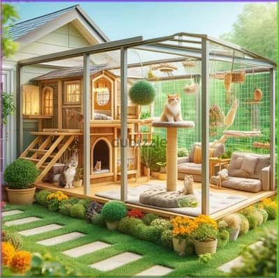 CAT HOTEL ( boarding) فندق للقطط