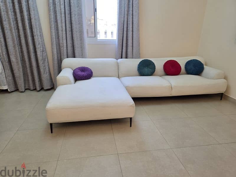 Lshape sofa very good condition 0