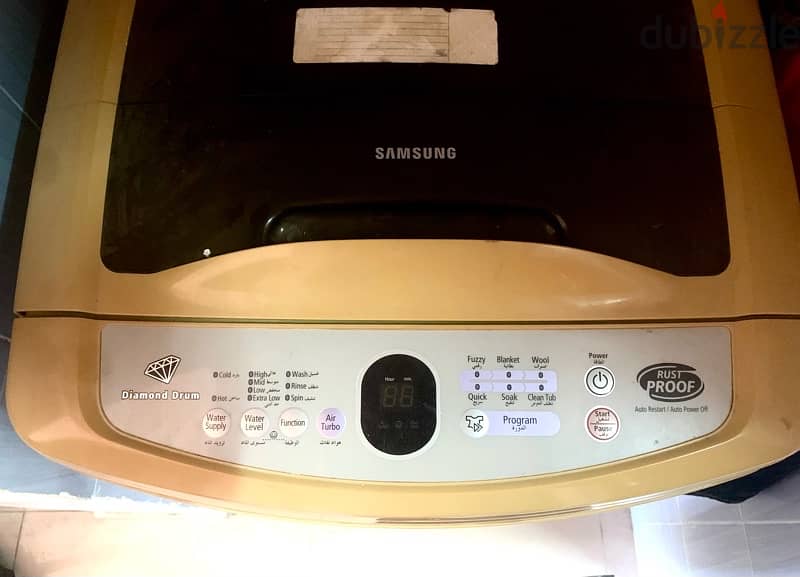 Samsung Washing Machine Top load Rust Proof–fully automatic 1