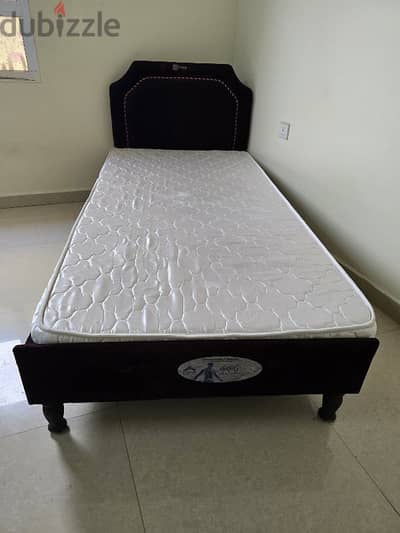 bed with mattress for sale