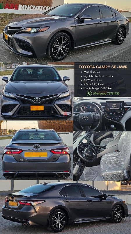 Toyota Camry 2023 SE -AWD 0