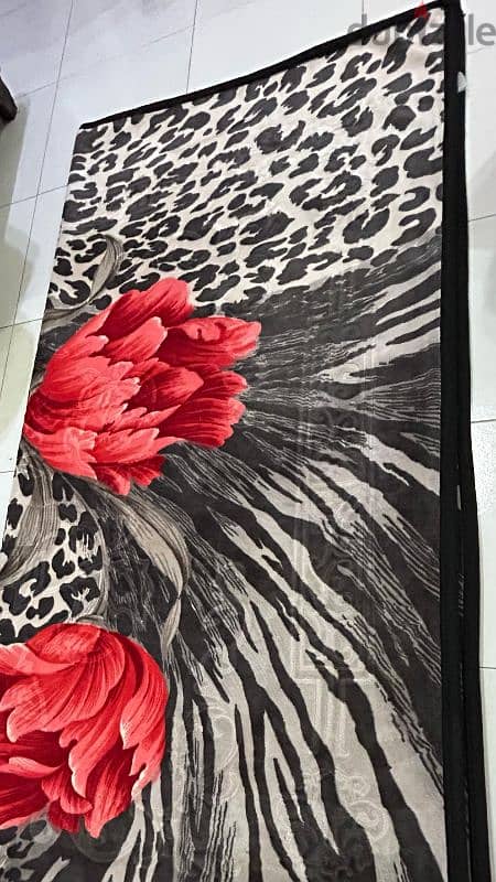 Black and white colour King size blanket for sale 1