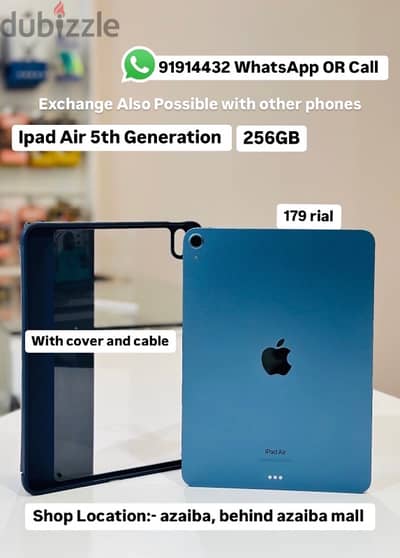 apple i pad Air 5 generation good phone best price amazing condition