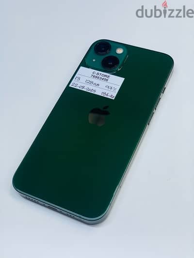 iPhone 13 128GB - 22-08-2025 Apple Warranty