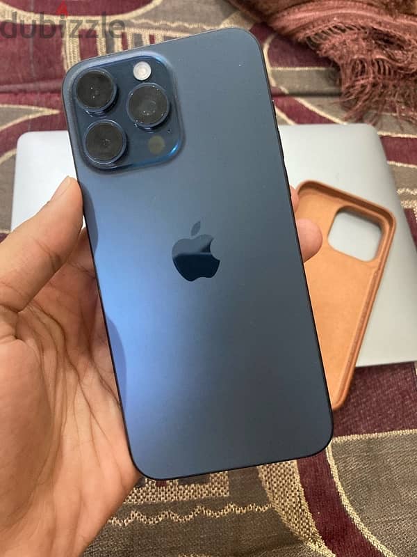 iPhone 15 Pro Max blue 256gb 1