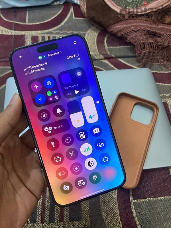 iPhone 15 Pro Max blue 256gb 9