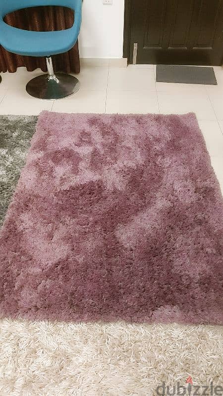 purple shaggy carpet 4