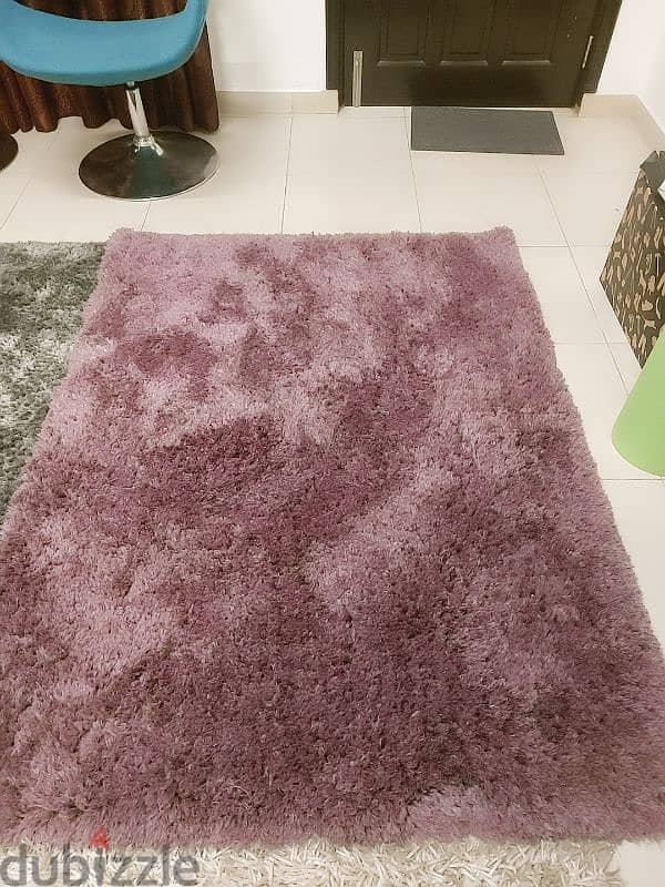 purple shaggy carpet 6