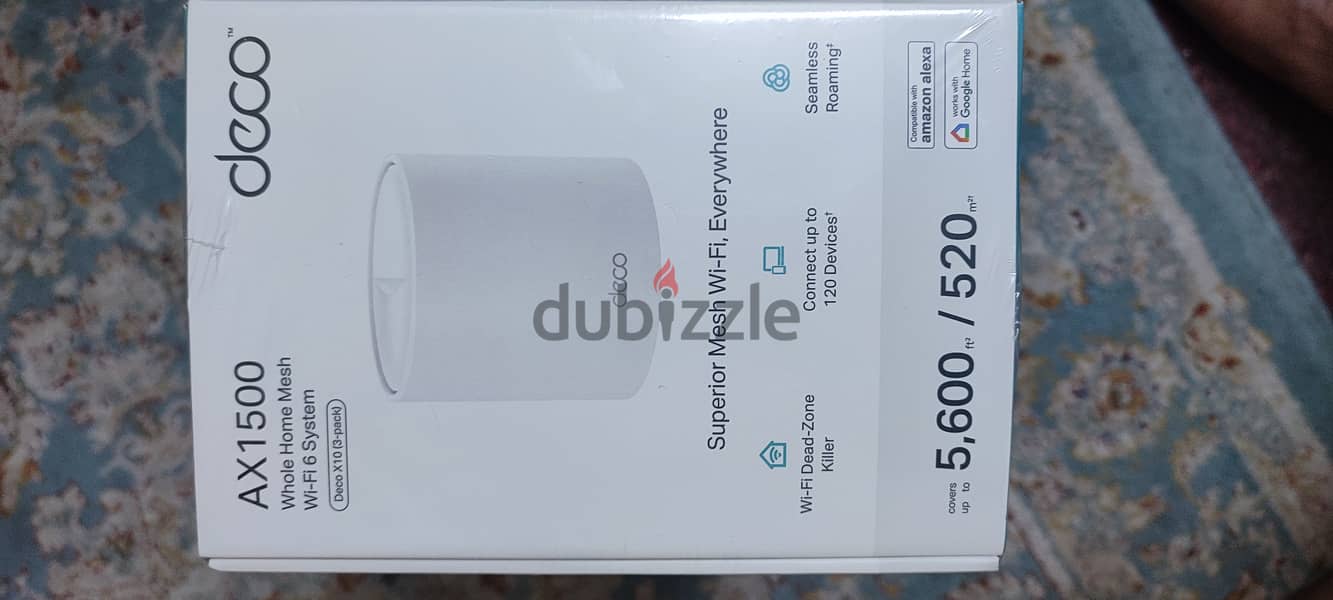 Brand New Whole Home Mesh WiFi 6 System (Deco AX1500) – OMR 65 Only! 3