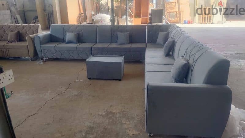 brand new sofa set 8 seater 1 table 1