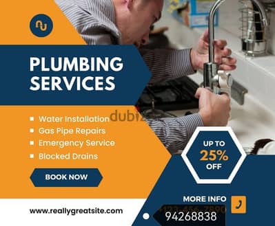 Plumber And house maintinance repairing 24 services,