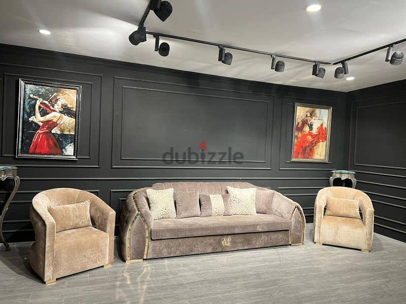 Turkish luxurious sofas sets 8 person 8