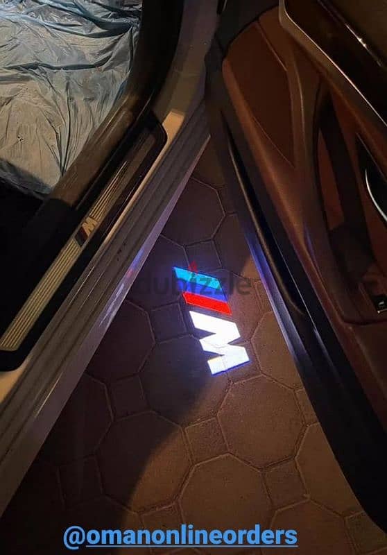 اكسسوارات بي ام دبليو مصابيح الترحيبية شعار ام BMW Accessories 1